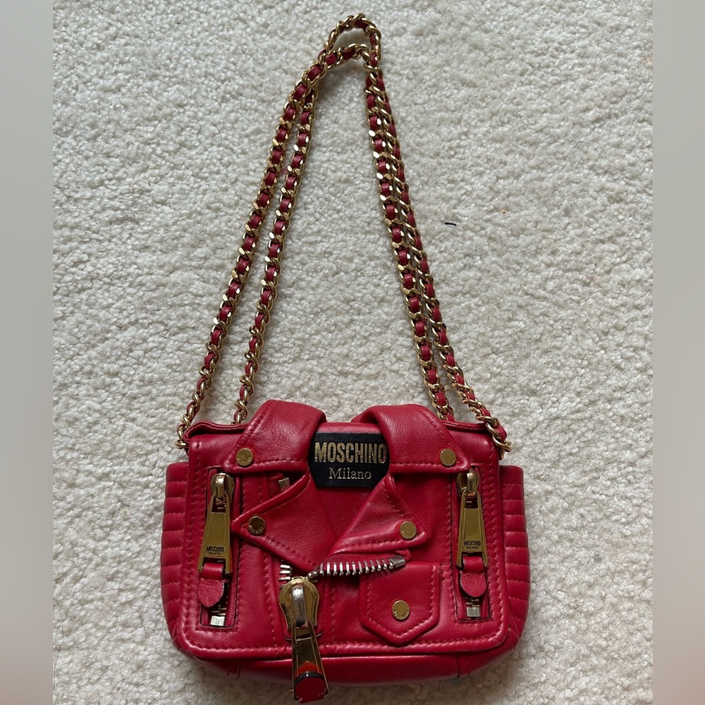 Moschino Moto Jacket Handbag